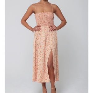 NWT Resa Ashley Midi in Sunstone